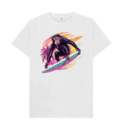 Ape Waves – Organic Cotton Tee - Sea & Piscine