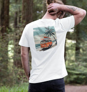 Board Meeting Back Print – Organic Cotton Tee - Sea & Piscine
