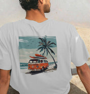 Board Meeting Back Print – Organic Cotton Tee - Sea & Piscine