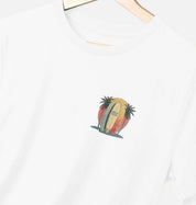Board Meeting Back Print – Organic Cotton Tee - Sea & Piscine