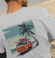 Board Meeting Back Print – Organic Cotton Tee - Sea & Piscine