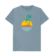 Castaway – Organic Cotton Tee - Sea & Piscine