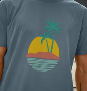 Castaway – Organic Cotton Tee - Sea & Piscine