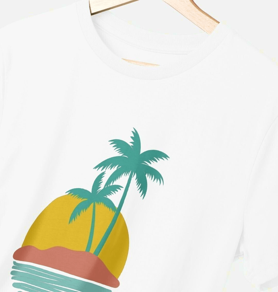 Castaway – Organic Cotton Tee - Sea & Piscine