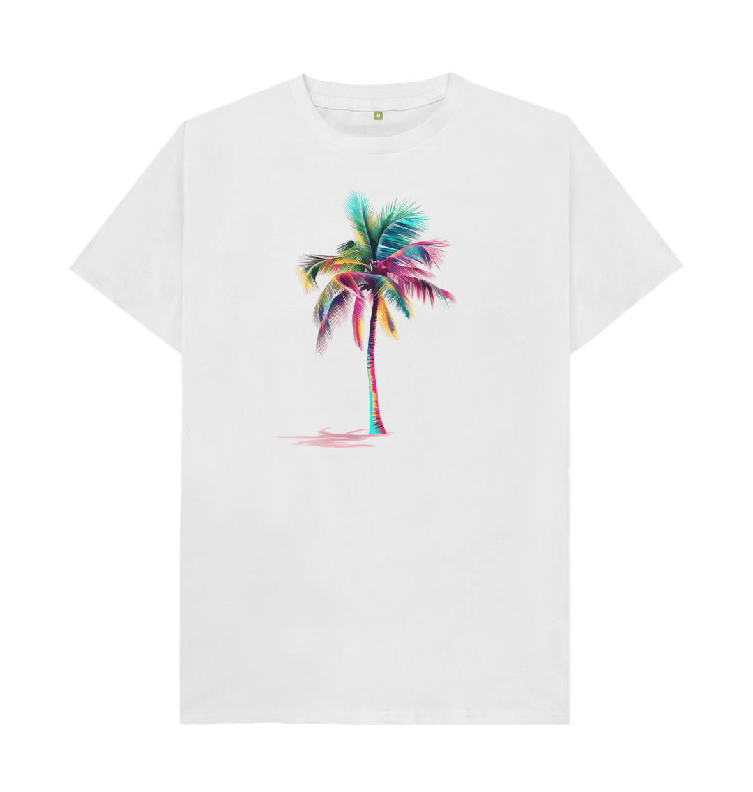 Frond Memories – Organic Cotton Tee - Sea & Piscine