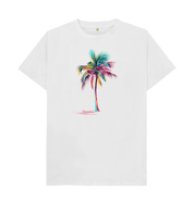 Frond Memories – Organic Cotton Tee - Sea & Piscine