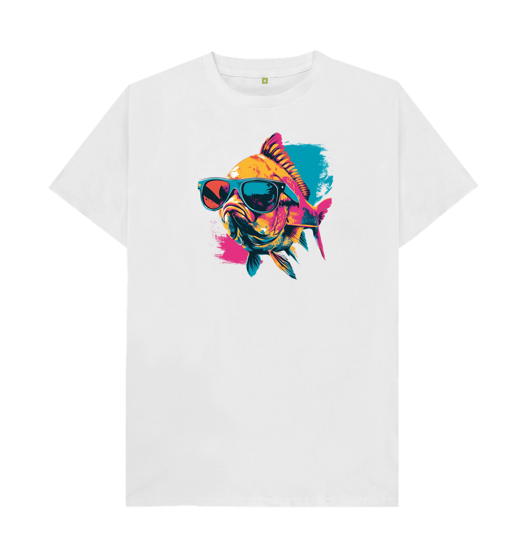 Gone Fishin' – Organic Cotton Tee - Sea & Piscine