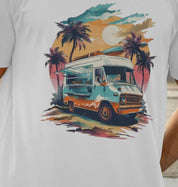 Meals On Wheels – Organic Cotton Tee - Sea & Piscine