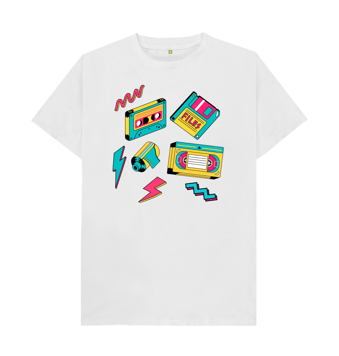 Mixtape 90s – Organic Cotton Tee - Sea & Piscine