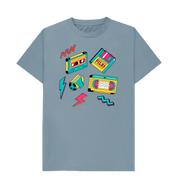 Mixtape 90s – Organic Cotton Tee - Sea & Piscine
