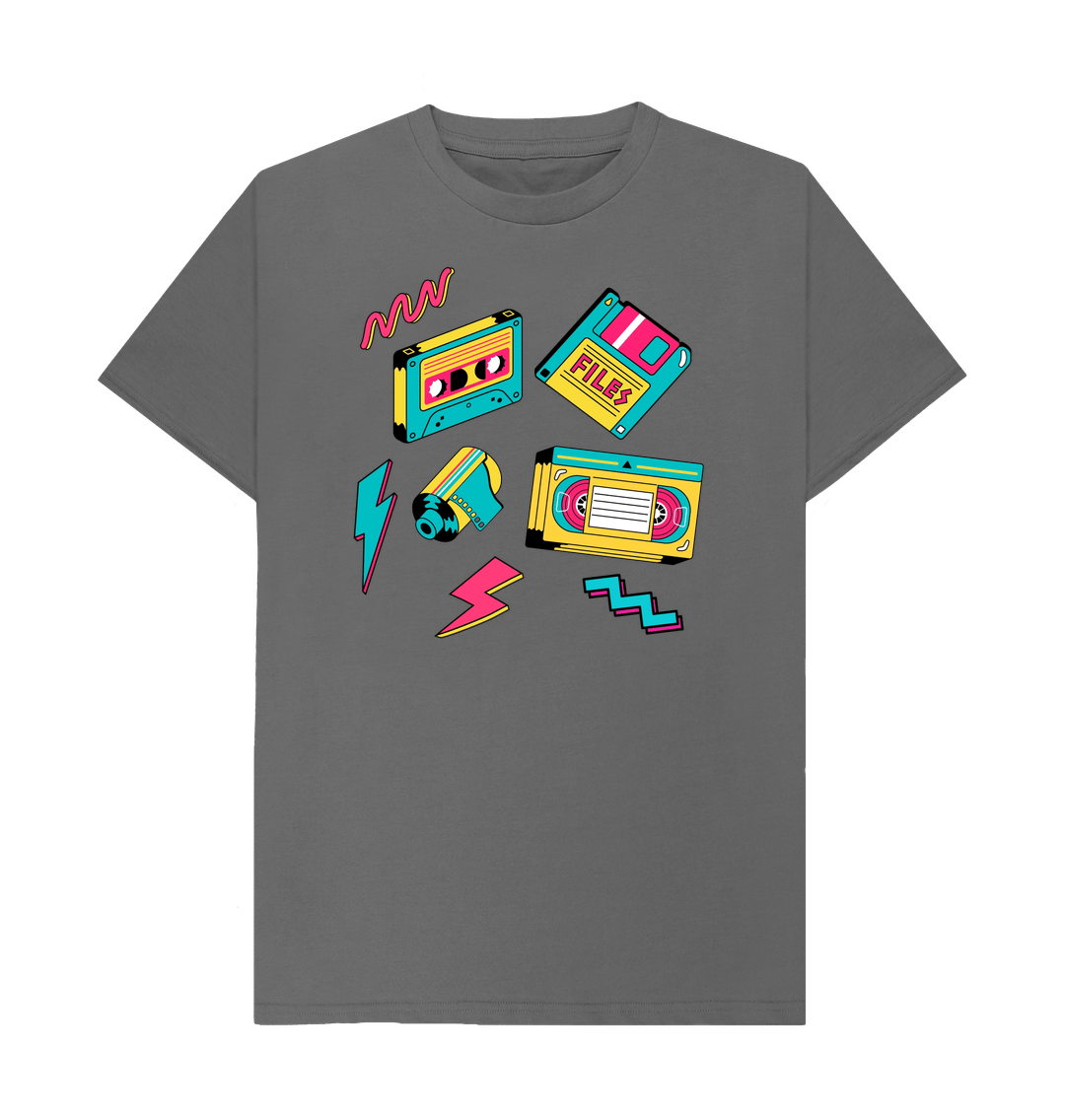 Mixtape 90s – Organic Cotton Tee - Sea & Piscine
