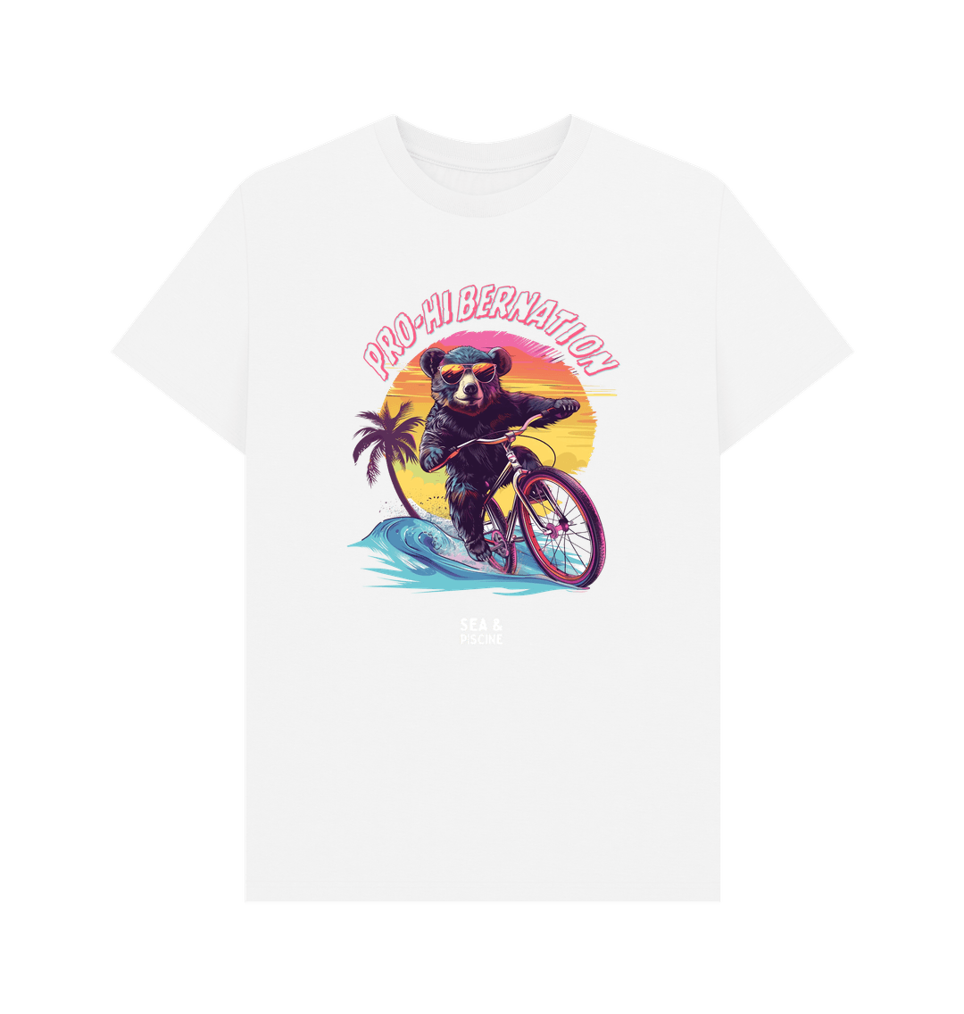 Pro-Hibernation – Organic Cotton Tee - Sea & Piscine