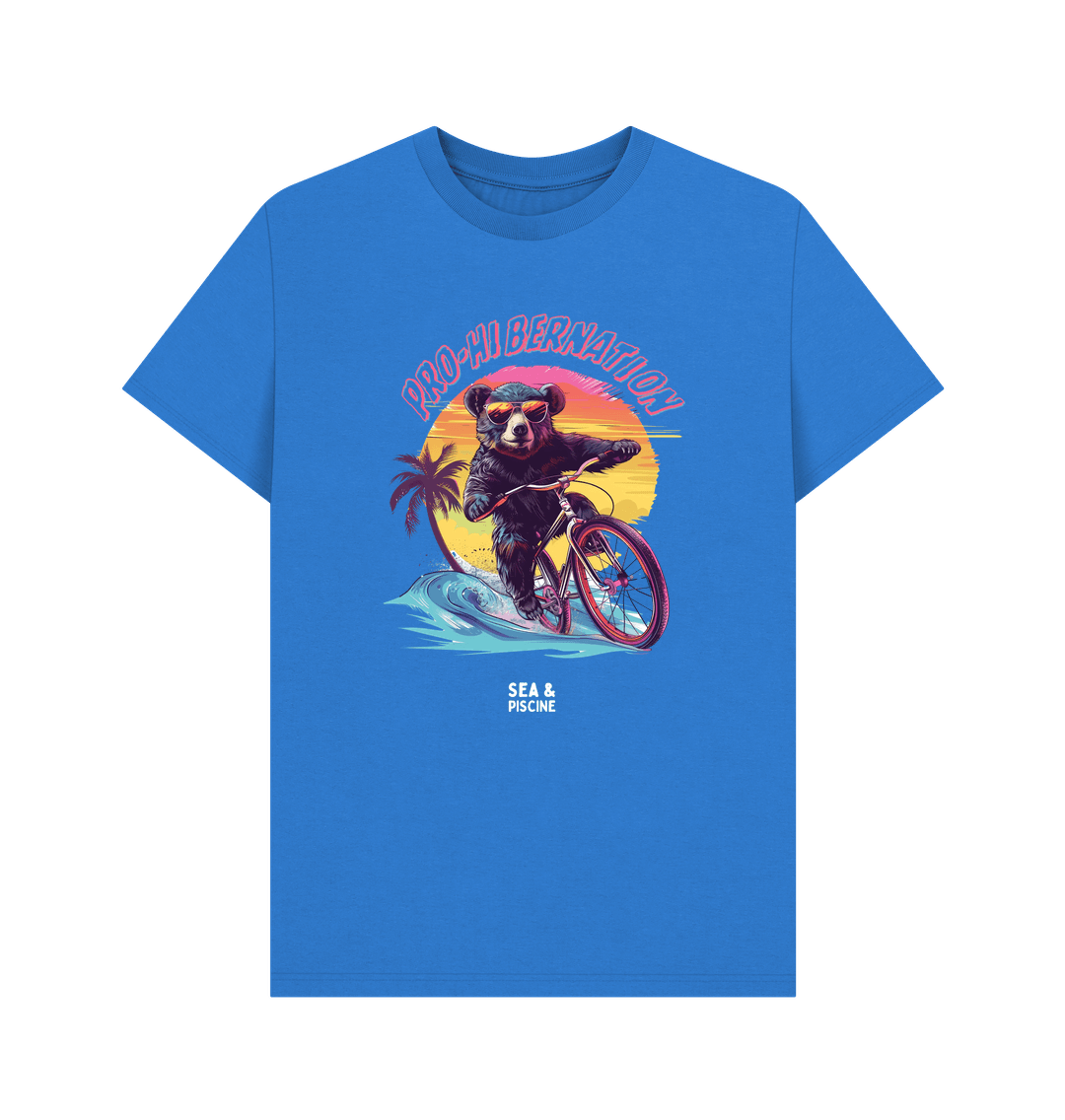 Pro-Hibernation – Organic Cotton Tee - Sea & Piscine