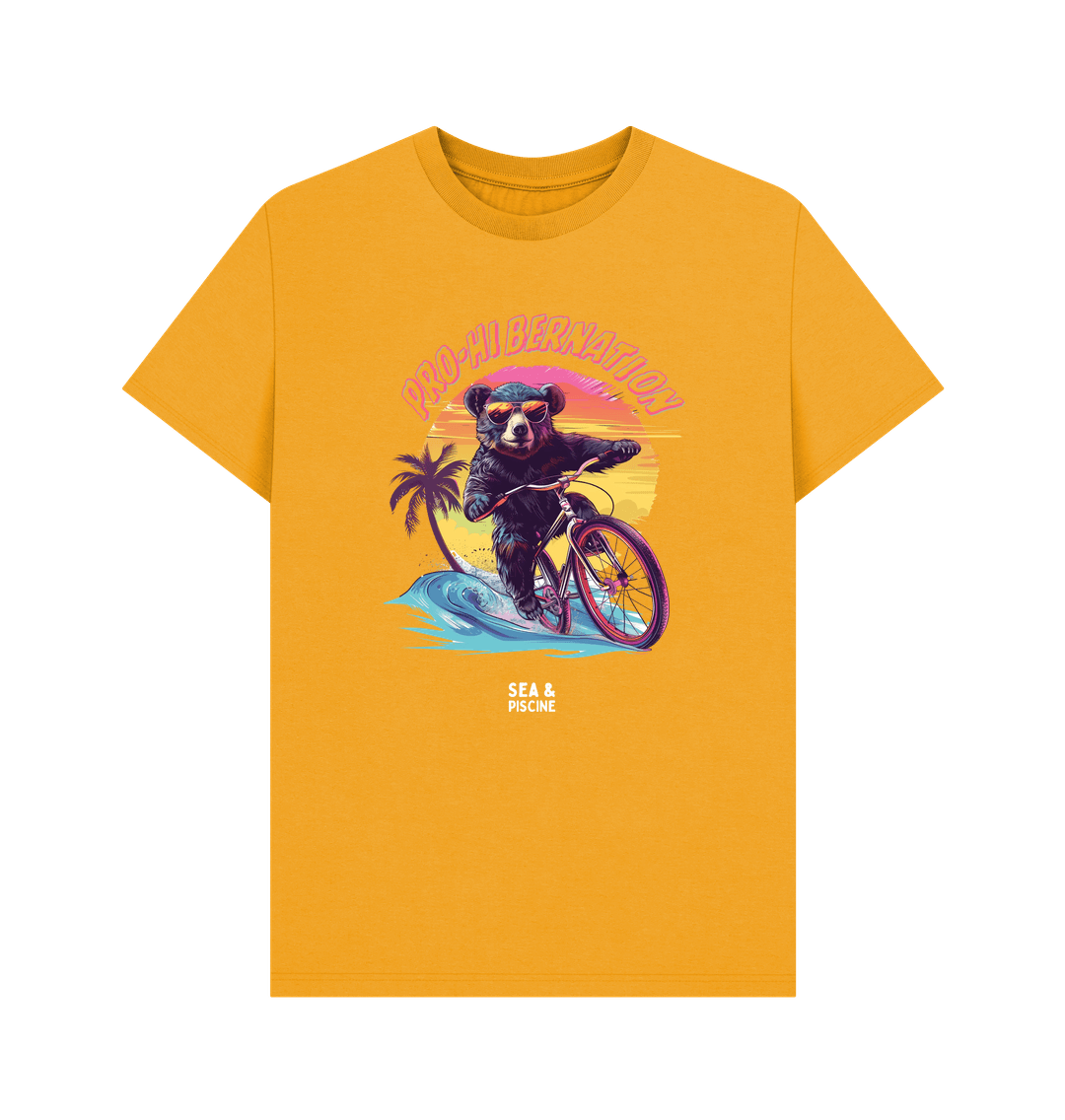 Pro-Hibernation – Organic Cotton Tee - Sea & Piscine