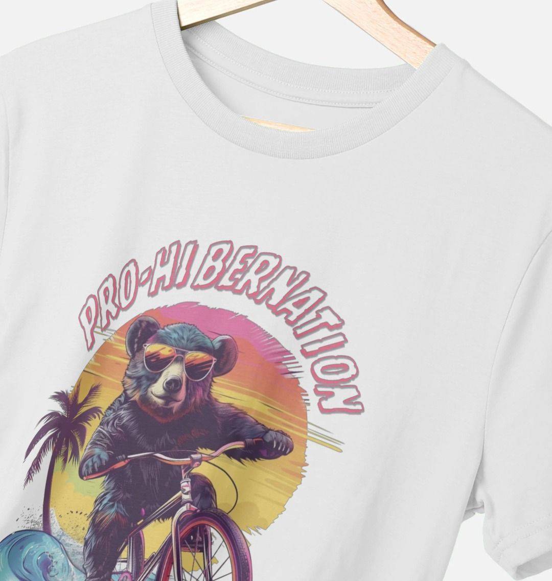 Pro-Hibernation – Organic Cotton Tee - Sea & Piscine
