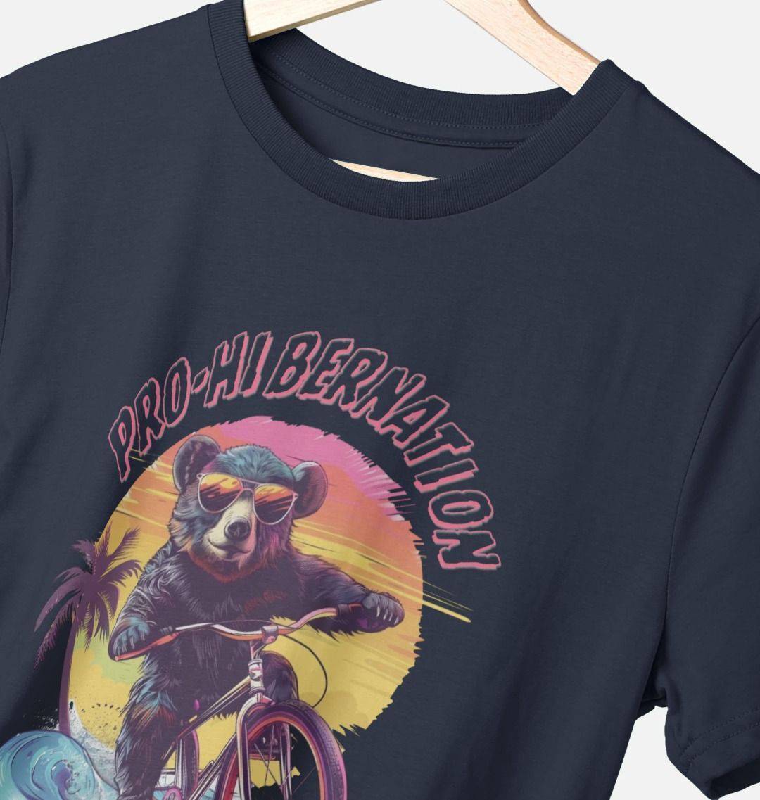 Pro-Hibernation – Organic Cotton Tee - Sea & Piscine