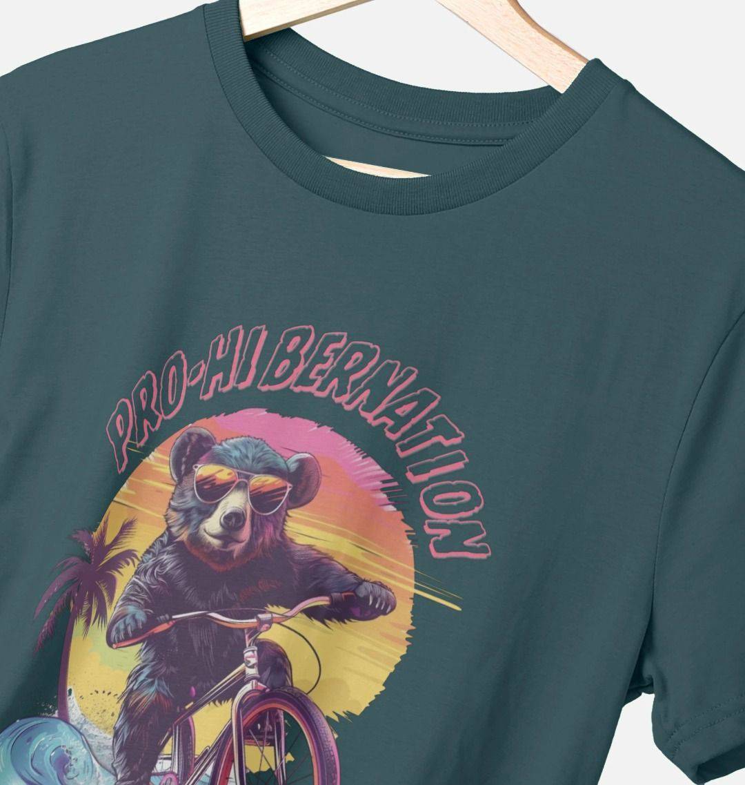 Pro-Hibernation – Organic Cotton Tee - Sea & Piscine
