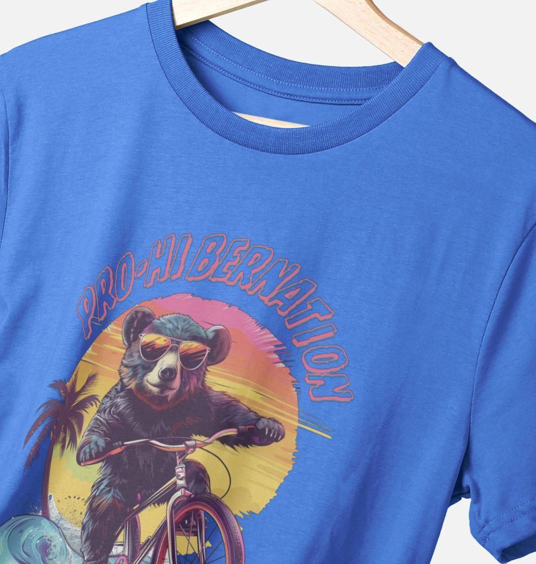 Pro-Hibernation – Organic Cotton Tee - Sea & Piscine