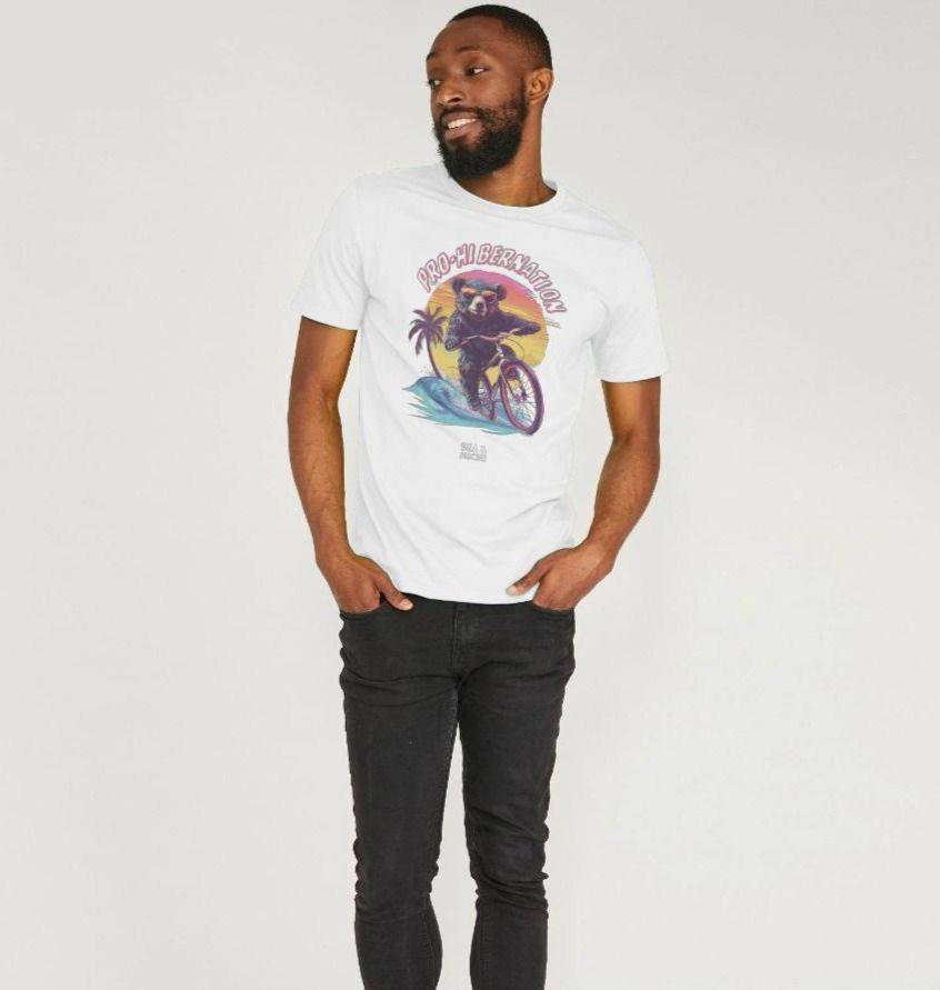 Pro-Hibernation – Organic Cotton Tee - Sea & Piscine