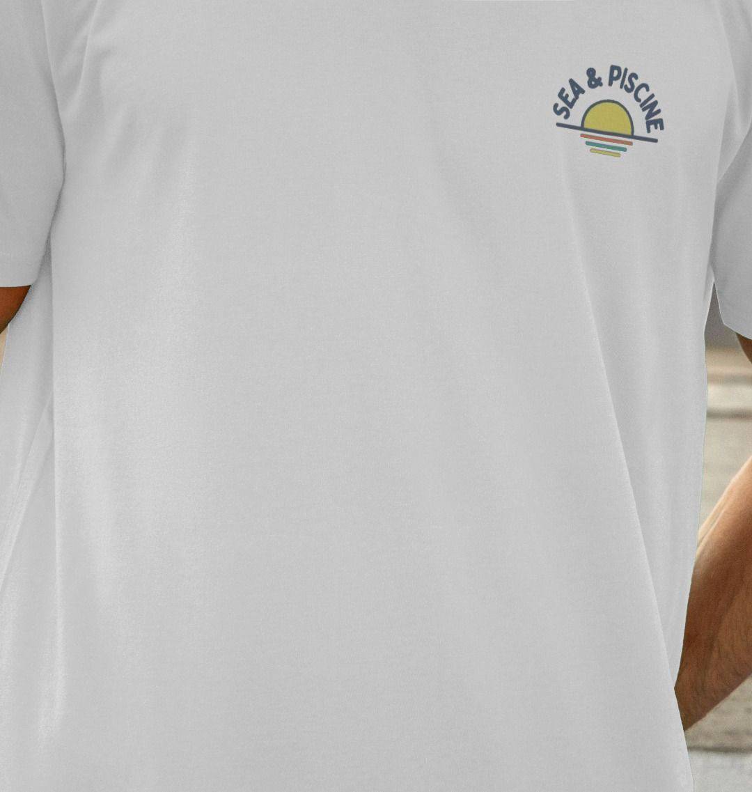 S&P Signature White Back Print – Organic Cotton Tee - Sea & Piscine