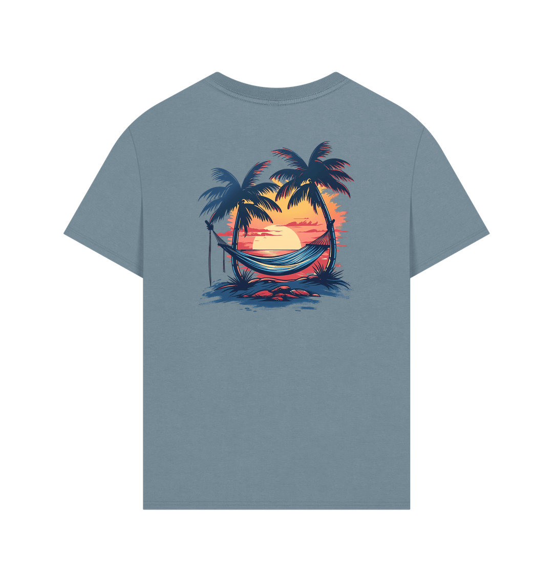Shady Hammock – Oversized T-Shirt - Sea & Piscine