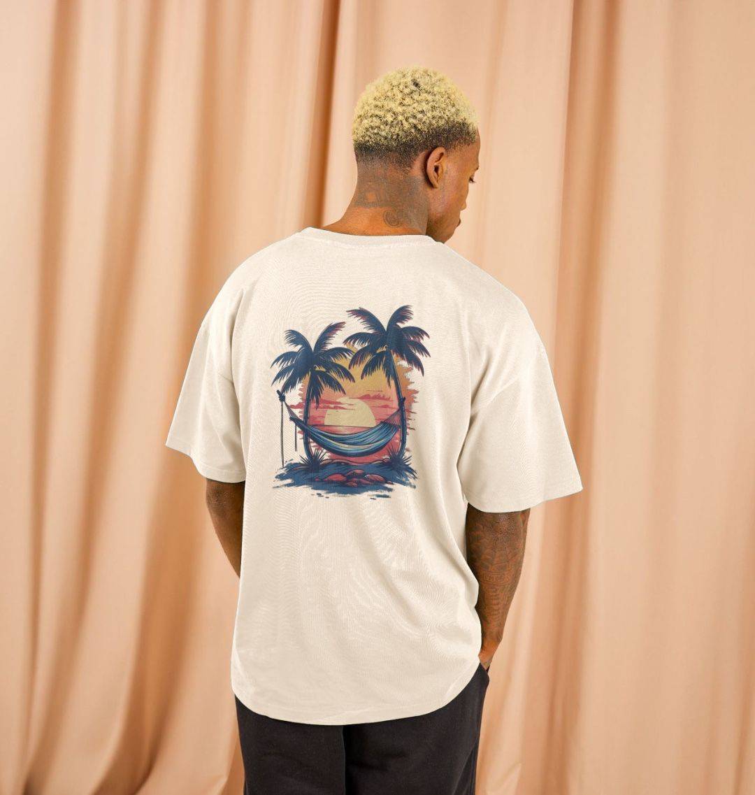 Shady Hammock – Oversized T-Shirt - Sea & Piscine