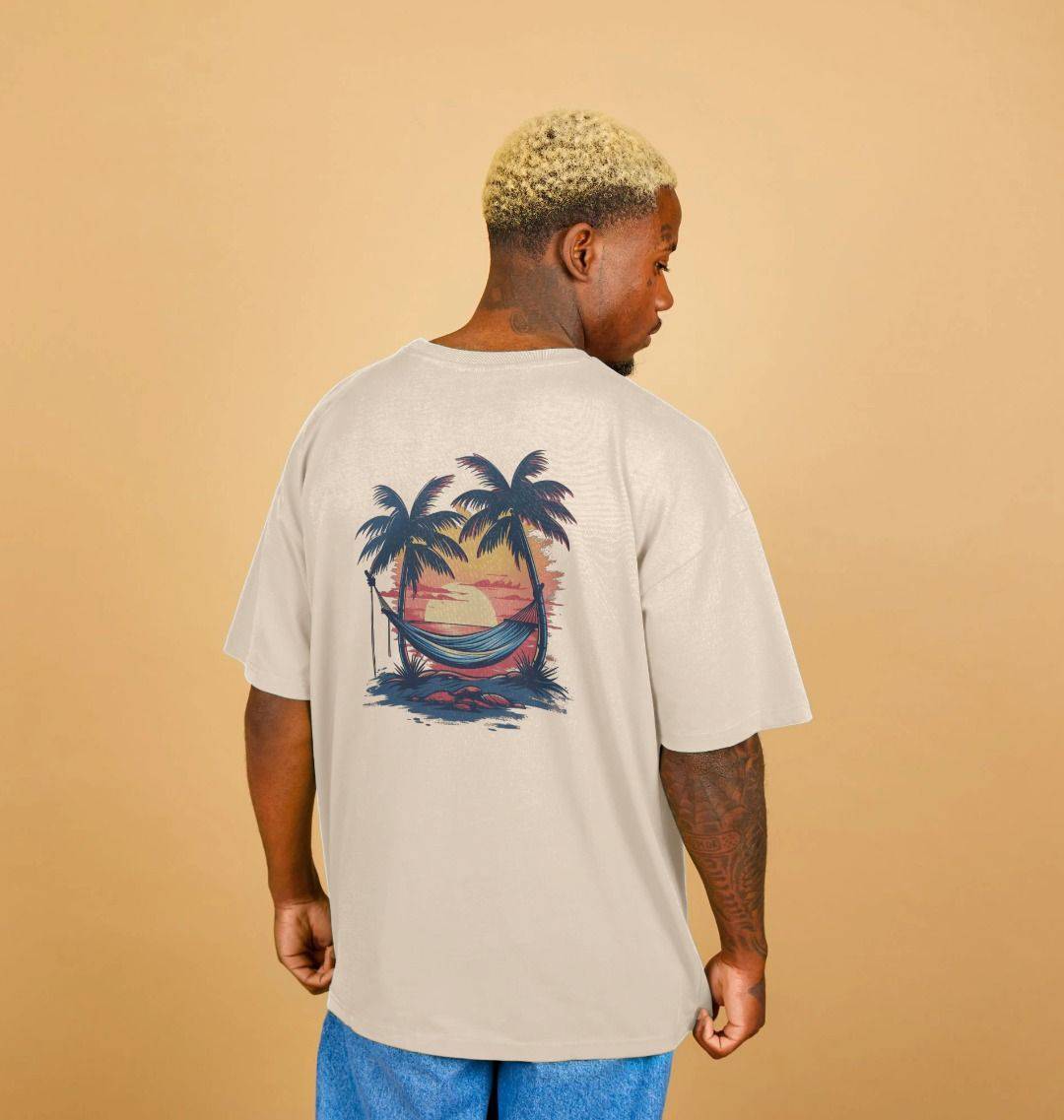 Shady Hammock – Oversized T-Shirt - Sea & Piscine