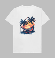Shady Hammock Back Print – Organic Cotton Tee - Sea & Piscine