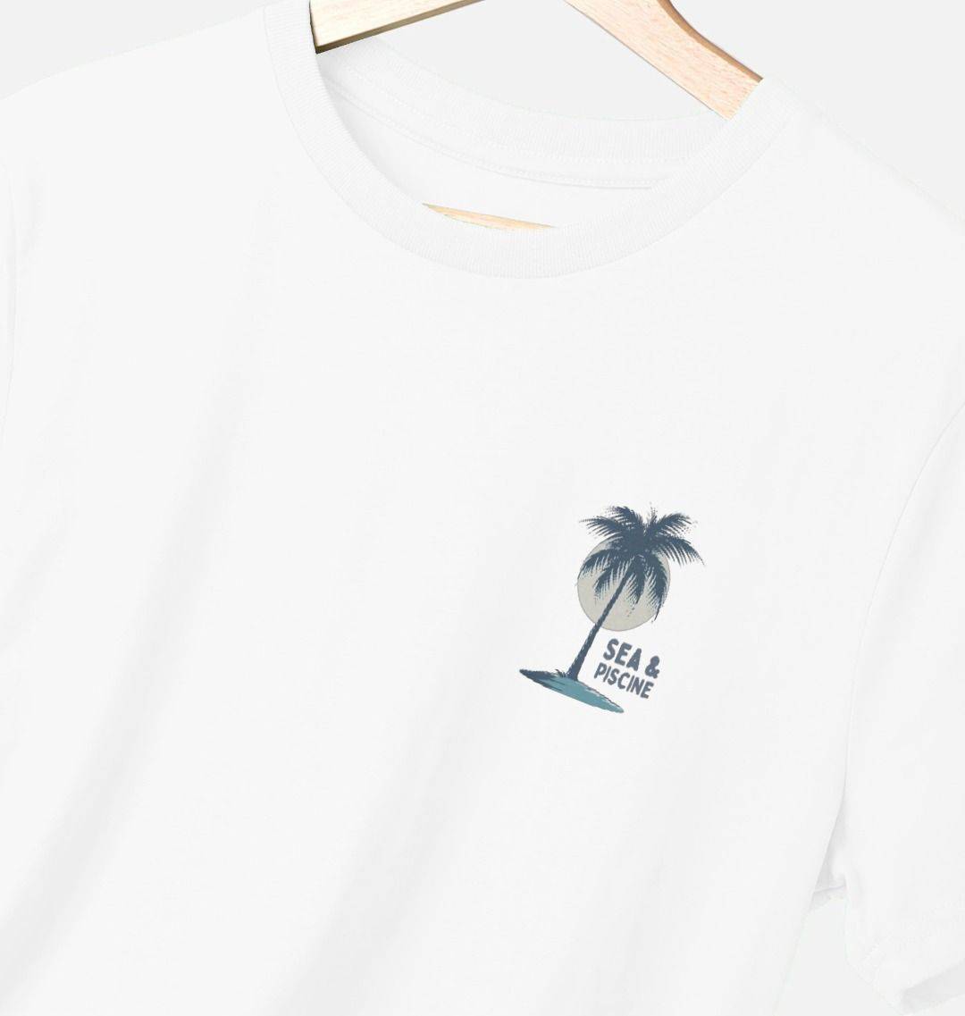 Shady Hammock Back Print – Organic Cotton Tee - Sea & Piscine