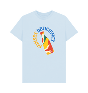 Sunset Deficiency – Organic Cotton Tee - Sea & Piscine