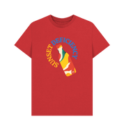 Sunset Deficiency – Organic Cotton Tee - Sea & Piscine