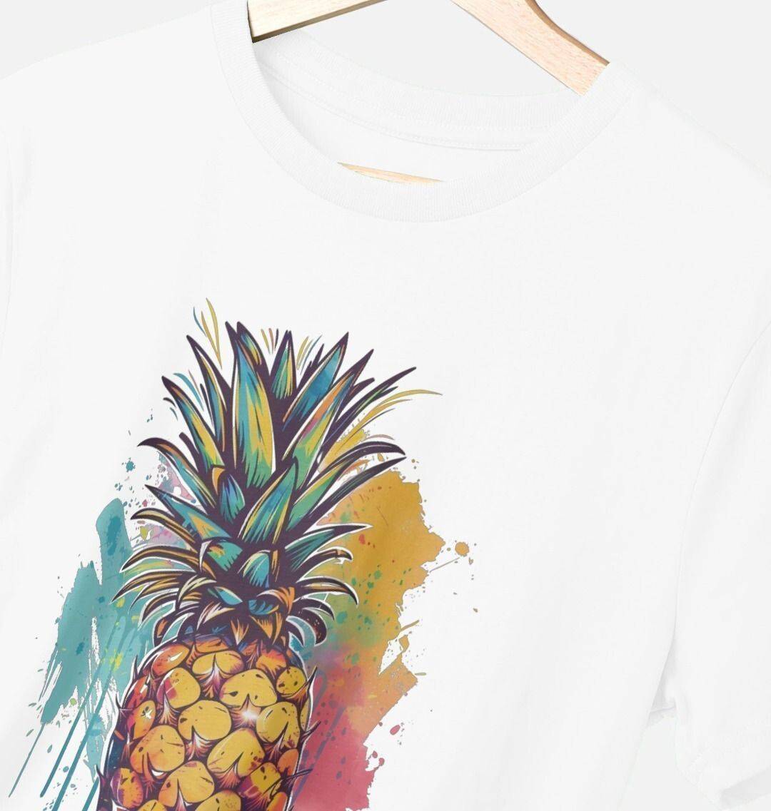 Totally Tropical – Organic Cotton Tee - Sea & Piscine