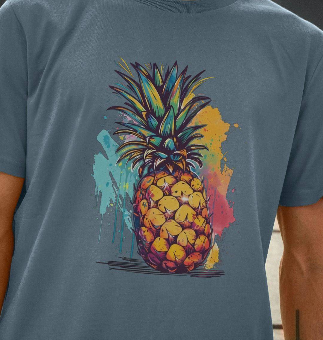 Totally Tropical – Organic Cotton Tee - Sea & Piscine