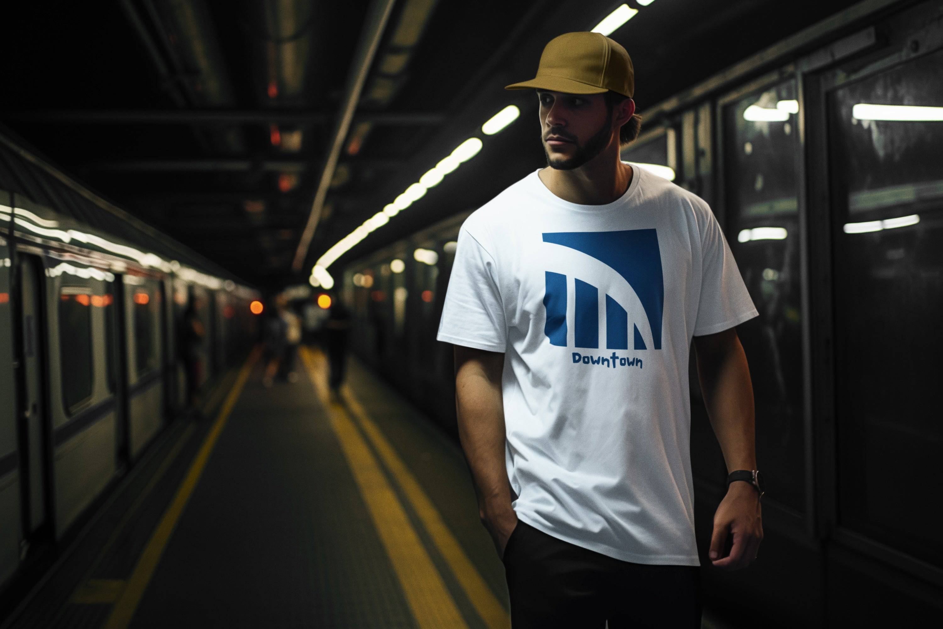 Under The Bridge – Organic Cotton Tee - Sea & Piscine