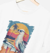 Wet Your Beak –  Organic Cotton Tee - Sea & Piscine