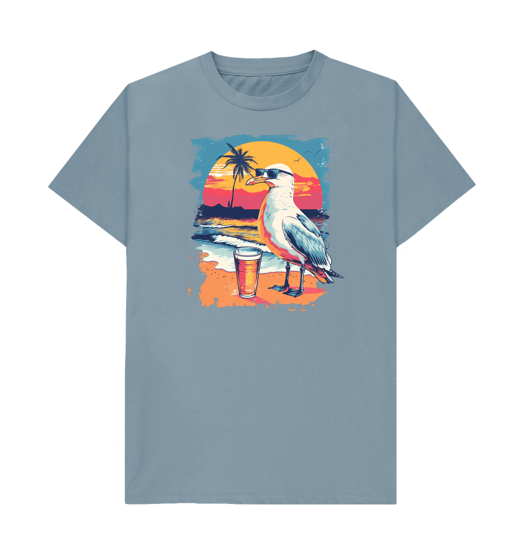 Wet Your Beak –  Organic Cotton Tee - Sea & Piscine