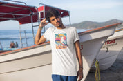 Wet Your Beak –  Organic Cotton Tee - Sea & Piscine