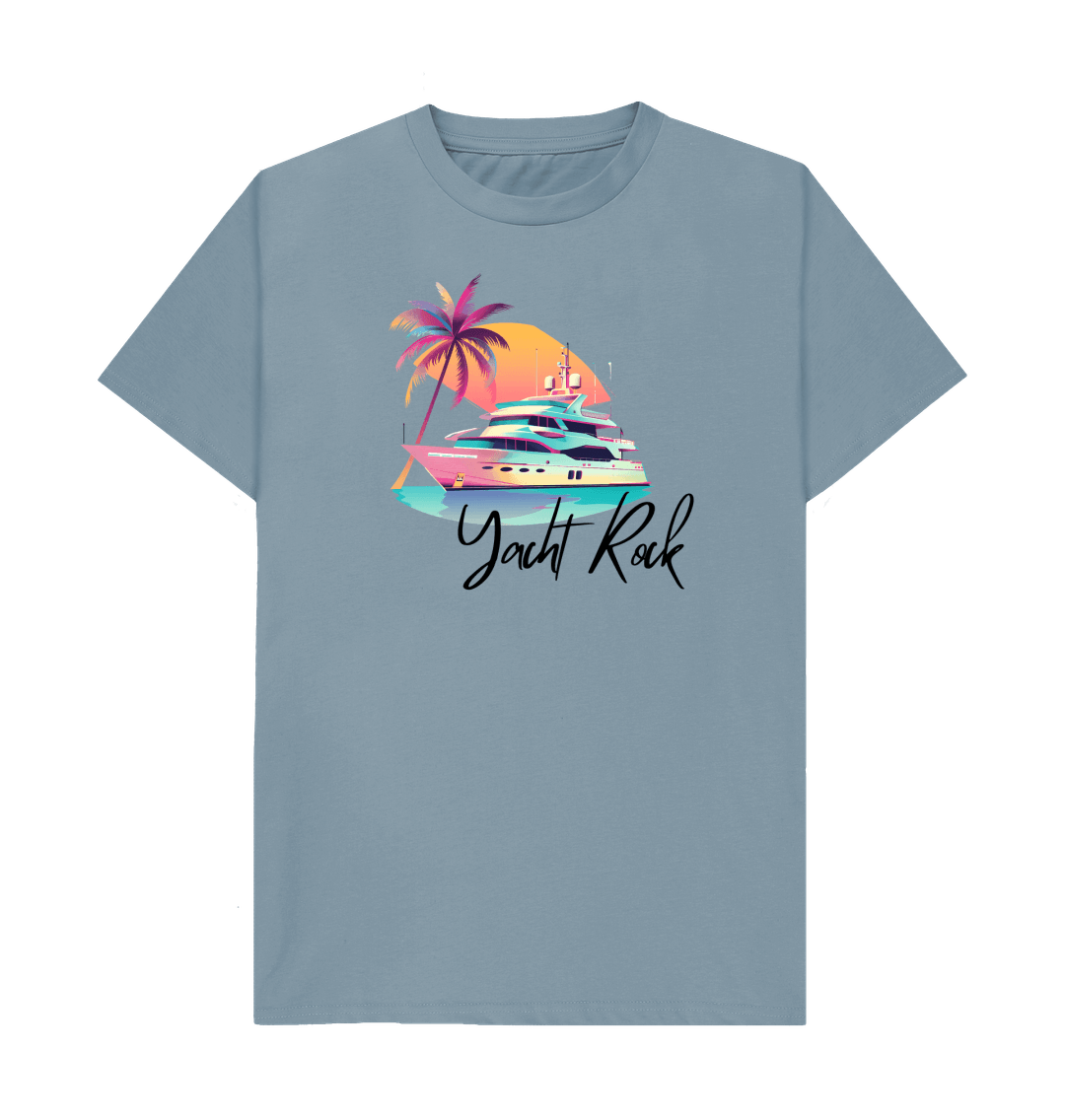 Yacht Rock – Organic Cotton Tee - Sea & Piscine