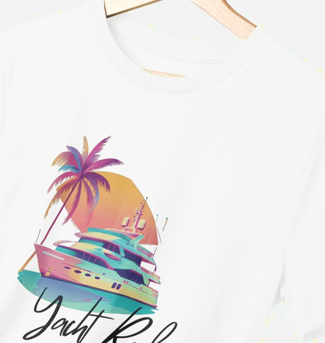 Yacht Rock – Organic Cotton Tee - Sea & Piscine