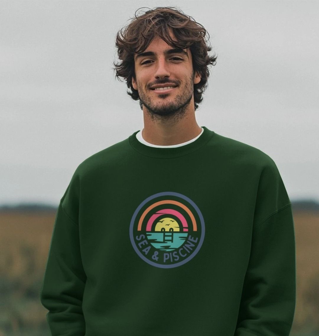 S&P Cove – Lazy Days Oversized Sweatshirt - Sea & Piscine