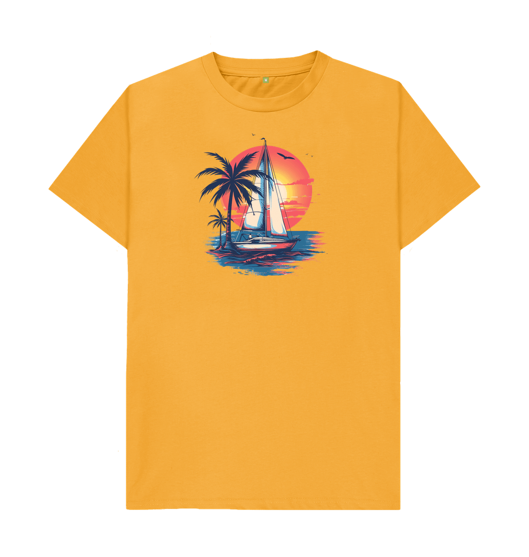 Wave Runner – Organic Cotton Tee - Sea & Piscine