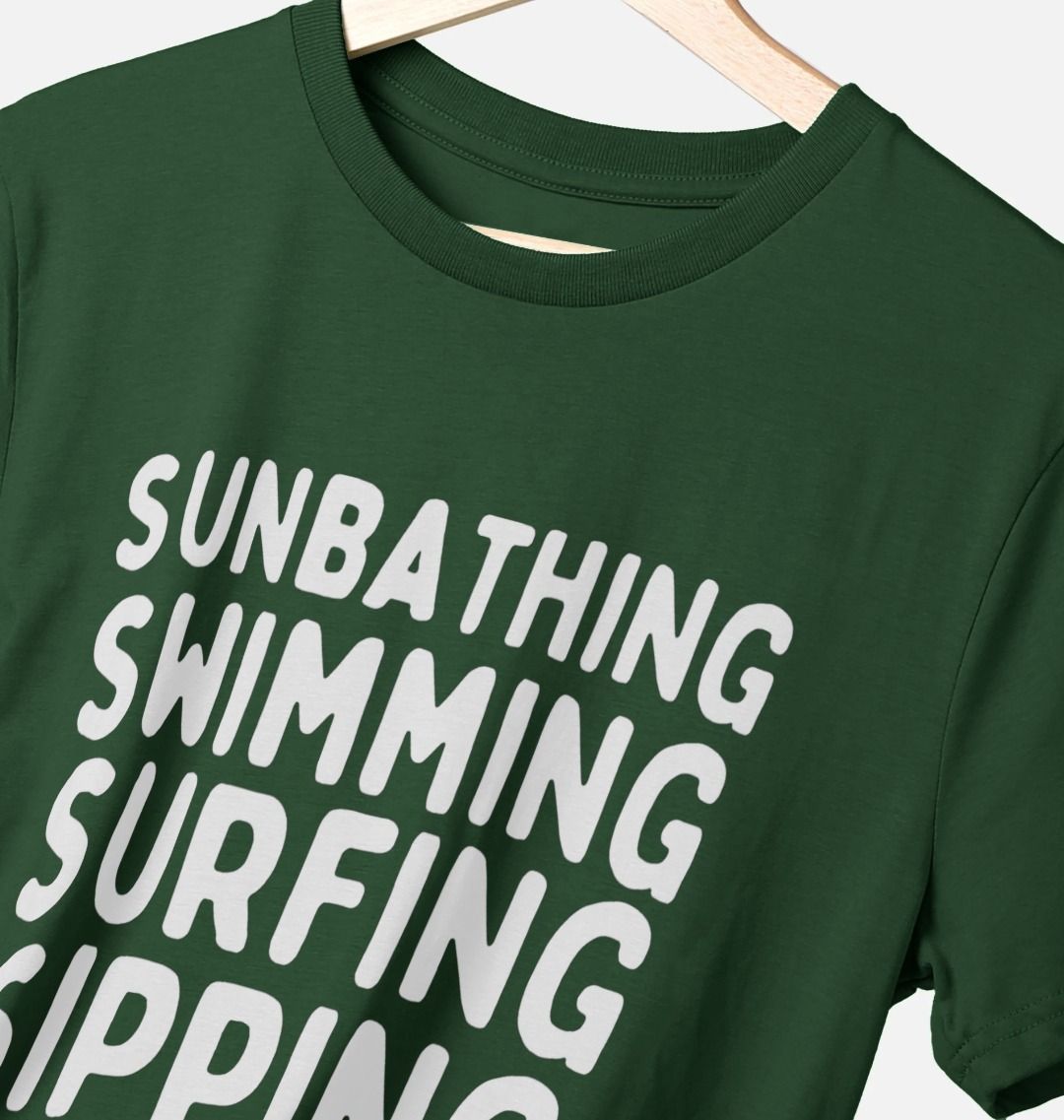Summer Wish List – Organic Cotton Tee - Sea & Piscine